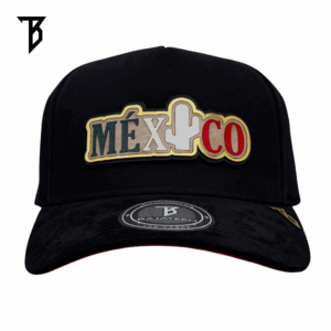 México - Visera en Gamuza/Inferior Rojo